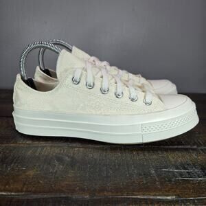 Converse Chuck 70 OX Low Womens Size 7 Low Top Shoes A13666C White Off White